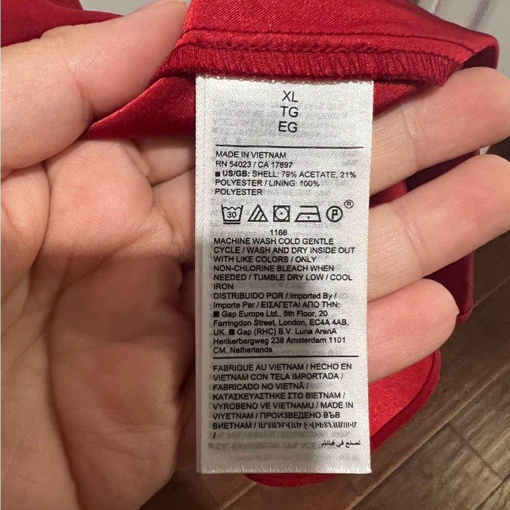 Banana Republic Vibrant Red Mini Dress - Picture 4 of 5